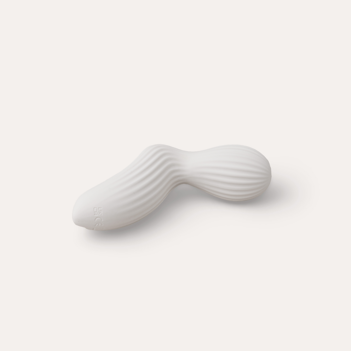 The Ripple lying flat, showing its ribbed curved shape
